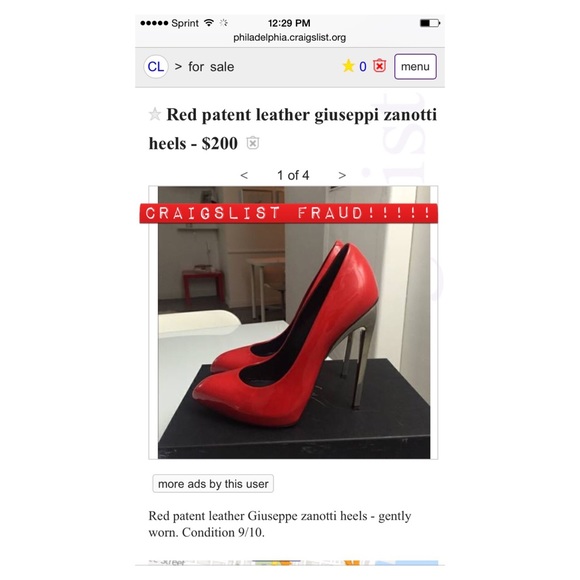 Fraudulent seller - Picture 1 of 1