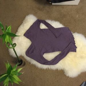 Purple Free People shirt