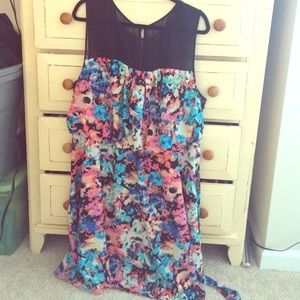 Watercolor sundress