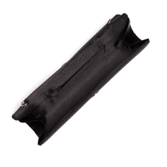 JESSICA MCCLINTOCK EMILY SATIN CLUTCH - Picture 3 of 4