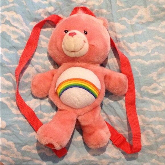 '90s vintage Rainbow Care Bear bag