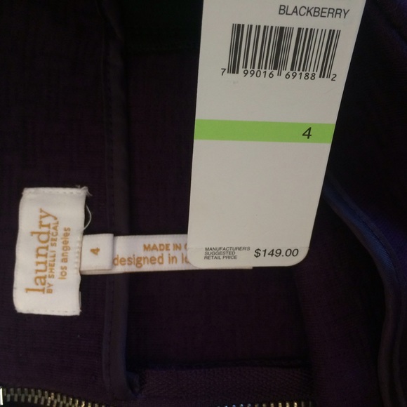 NWT laundry but Shelli Segal skirt - Picture 4 of 4