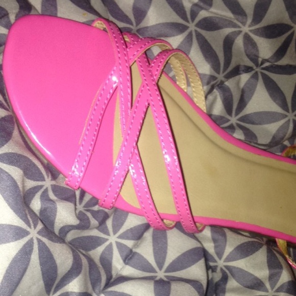 Pink GAP sandals size 10