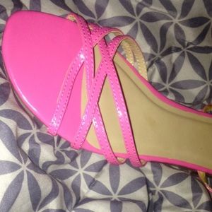 Pink GAP sandals size 10