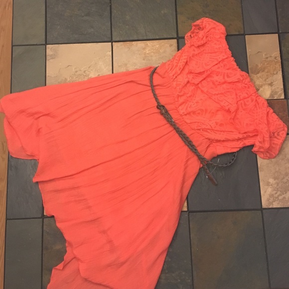 💥S O L D💥 🌞Gorgeous  summer Orange Dress 🌞
