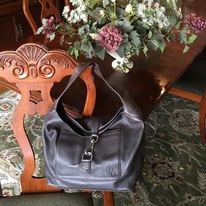 Brown Dooney & Bourke Leather Purse