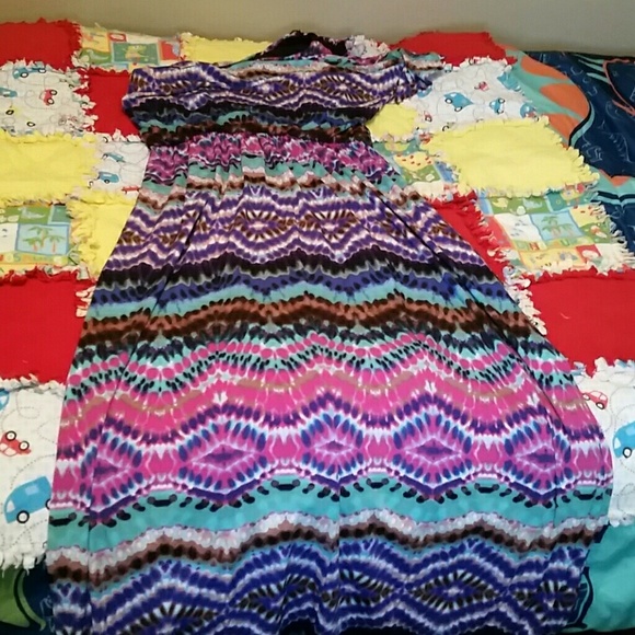 Long maxi dress