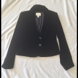 WHBM velvet blazer like new!!!