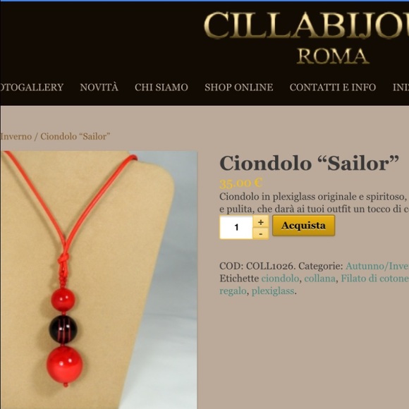 Cillabijoux Sailor Necklace - Picture 4 of 4