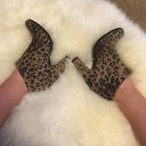 Cheetah print heels