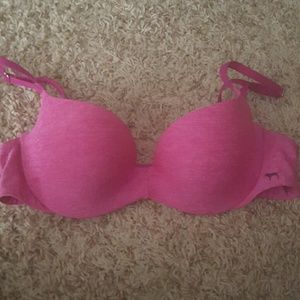 Pink campus bra