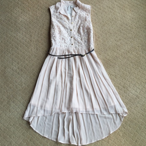 light pink dress!!
