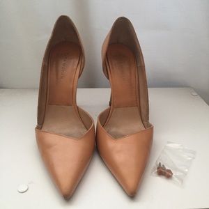 Zara Shoes - ZARA Leather D'Orsay Heels Zara Shoes - ZARA Leather D'Orsay Heels