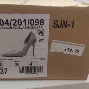 Zara Shoes - ZARA Leather D'Orsay Heels Zara Shoes - ZARA Leather D'Orsay Heels