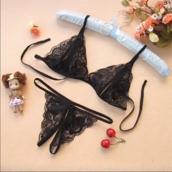 Temptation sexy linjerie 2 pieces black OS