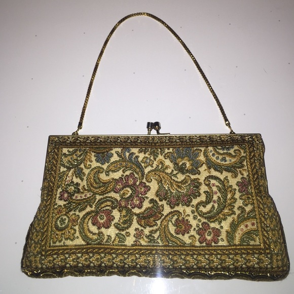 Vintage Handbags - Stunning Vintage 60s Evening Bag❤️