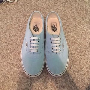 Light blue vans!!!