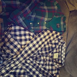 Two cotton flannels