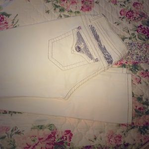 White Miss Me jeans