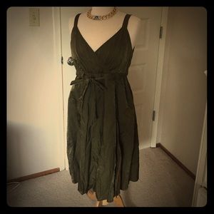 Eileen Fisher Olive dress size 10