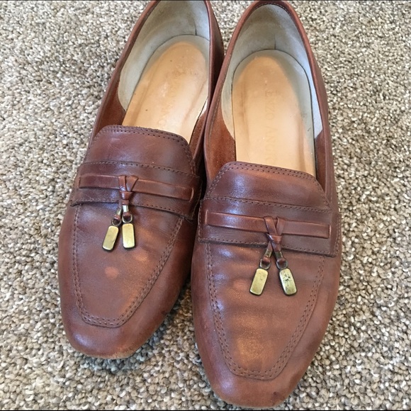 Enzo Angiolini Shoes - Enzo Angiolini Vintage loafers leather camel 7