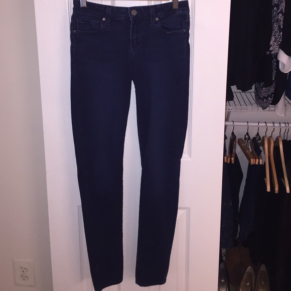 Paige Denim Dark Wash Stretch Jean legging Size 26