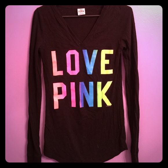 PINK long sleeve shirt