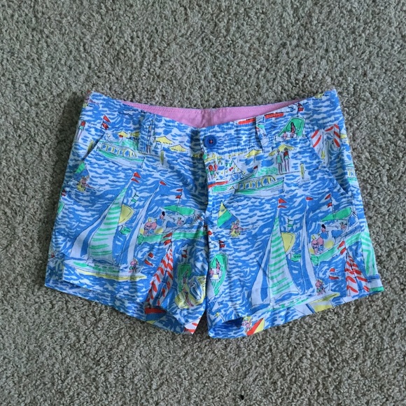 Lilly Pulitzer Get Nauti Callahan short sz0