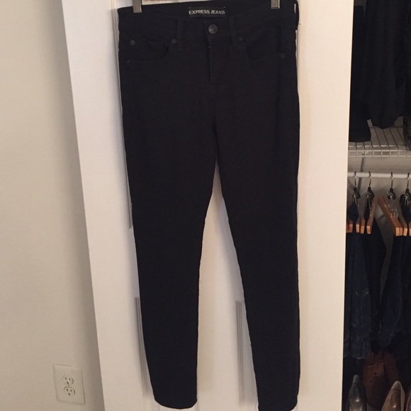 Black Express Skinny Jeans size 0