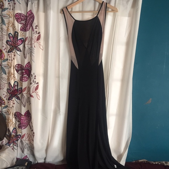 Dresses & Skirts - Natural mesh long dress