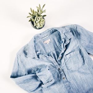 Last price drop! Merona | Chambray Popover