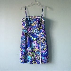 NWT Lilly Pulitzer "Cattitude" Jesse Romper size 2