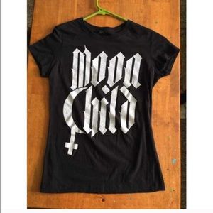 Black craft cult moonchild tee