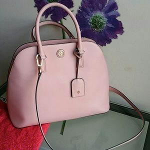 Tory Burch Robinson open dome satchel