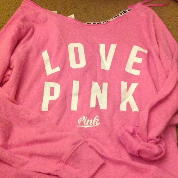 PINK NATION PINK TOP & GRAY BOTTOM - Picture 2 of 4