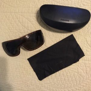 Prada Tortoise Shell Sunglasses