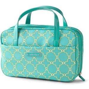 Stella and Dot Large Jewelry Travel Case Teal