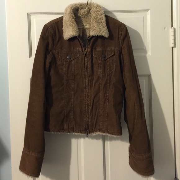 Vintage Abercrombie & Fitch Brown Corduroy Jacket