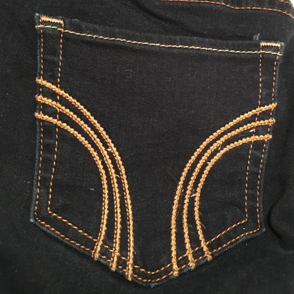 Hollister dark blue skinny jeans size 5 27in