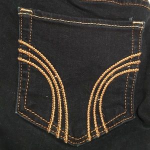 Hollister dark blue skinny jeans size 5 27in