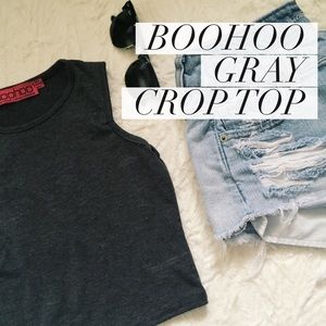 {boohoo} crop top