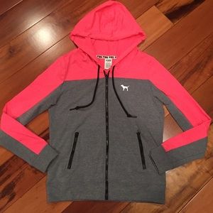 Victoria's Secret PINK jacket hoodie Med and Large