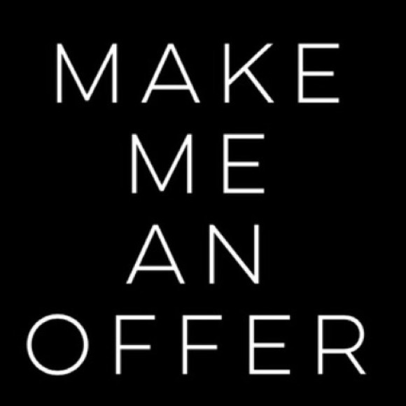 All reasonable offers accepted!