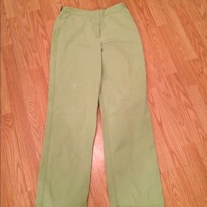 Light Green Talbots Casual Slacks