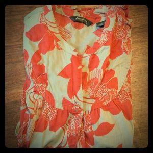 Button down shirt peasant style