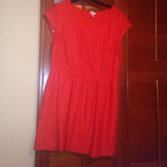 Orange dress!