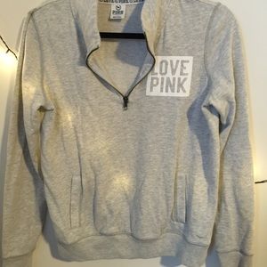 Victoria's Secret PINK Half Zip
