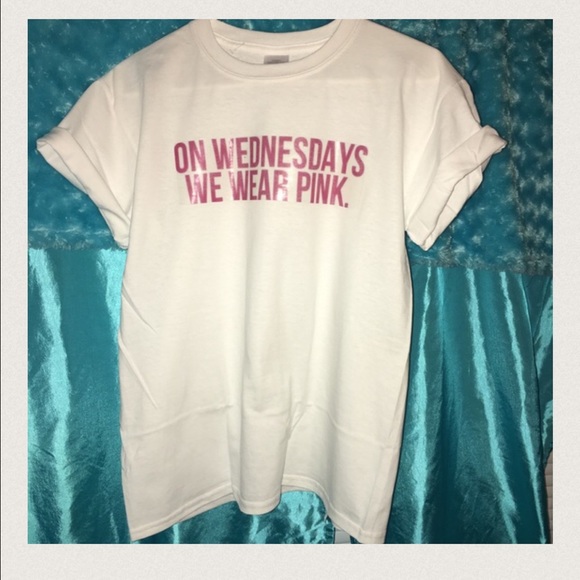 On Wednesdays we wear pink .