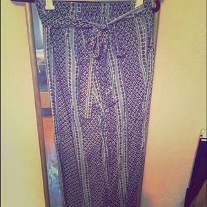 Loose fitting cotton pants
