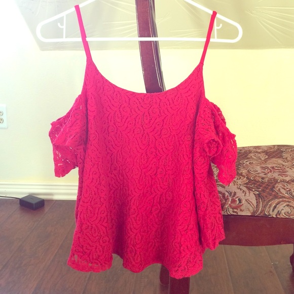 Red Jessica Simpson blouse